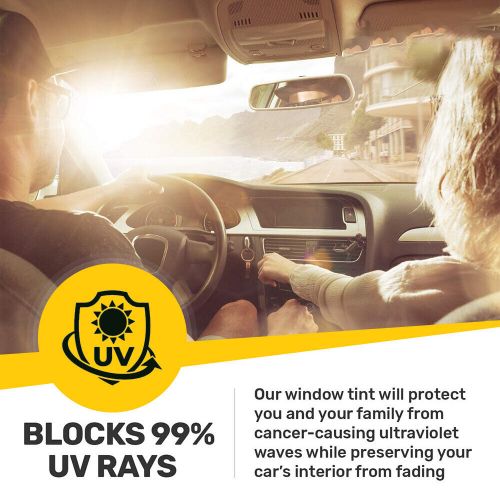 Sun Strip Visor Premium Vinyl Decal 60"x12" Windshield Banner Cast PVC Film, US $10.99, image 2