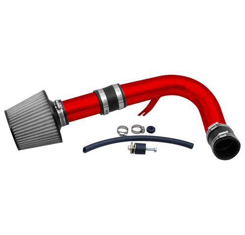 2000-2004 dodge neon 2.0l sohc cold air intake + washable filter system jdm red
