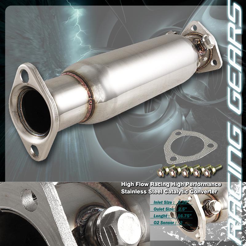 Find Integra Civic CRX Del Sol Prelude Stainless Steel Test Pipe Catalytic Converter in Walnut