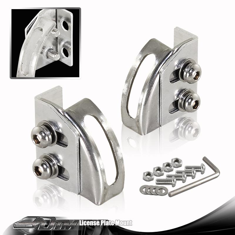 Find Universal Aluminum JDM Front License Plate Relocate Mounting