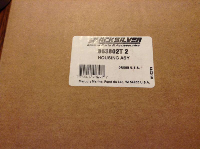 New mercruiser water distribution housing 863802t2