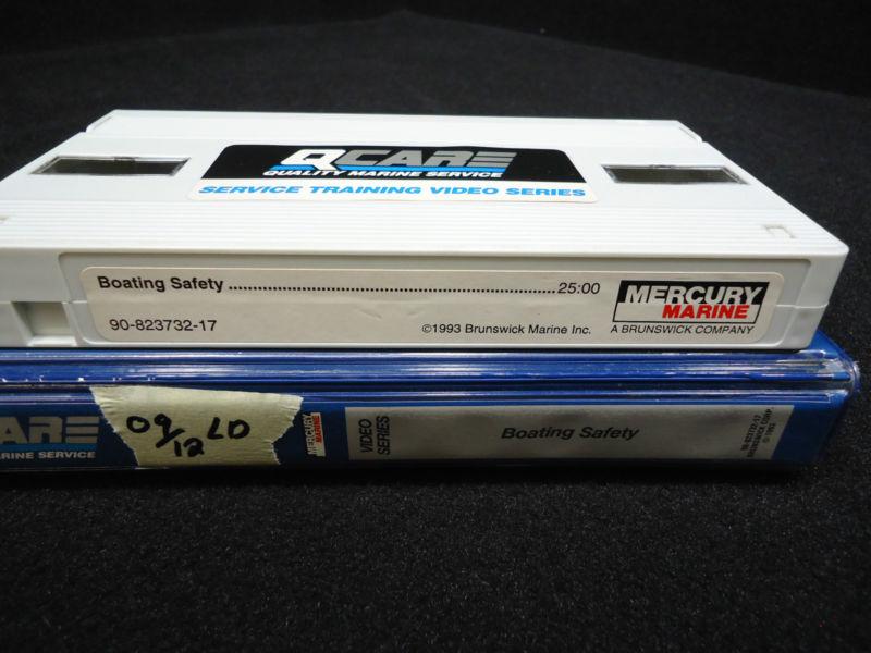QCARE VIDEO SERIES FOR MERCURY MARINE# 90-823732-17 BOATING SAFETY MARINE ENGINE, US $25.00, image 2