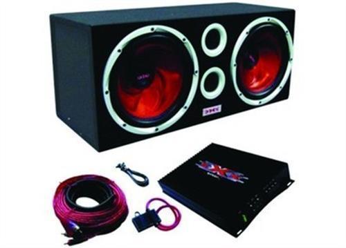 Car audio speaker system.  12" woofers. really cranks it out. make a teen happy.