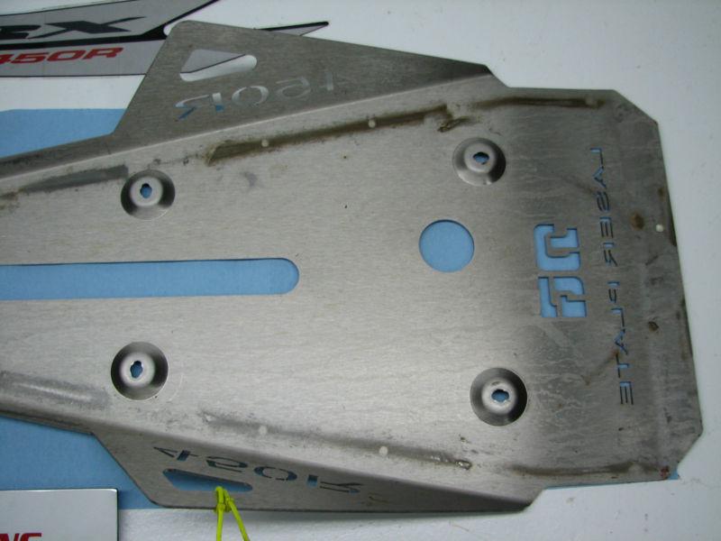Find 450R DG ALUMINUM FRAME BELLY SKID PLATE LASER CUT 450ER 450 in