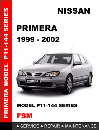 Nissan primera p11 144 1999 - 2002 factory repair manual access it in 24 hours