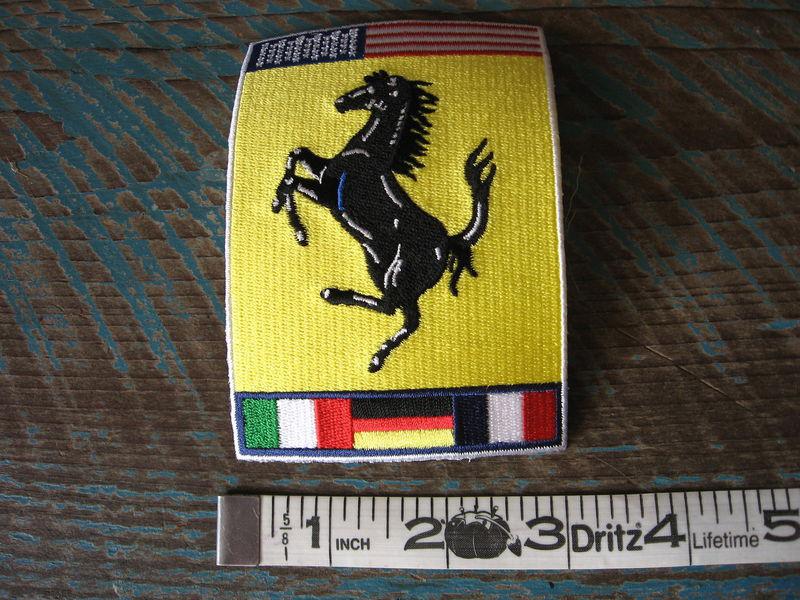 New large ferrari racing patch f1 irl cart indy enzo f40 355 360 430 599 gto