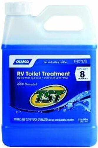 Camco tst blue enzyme rv holding tank treatment black gray water camping oz 32 n