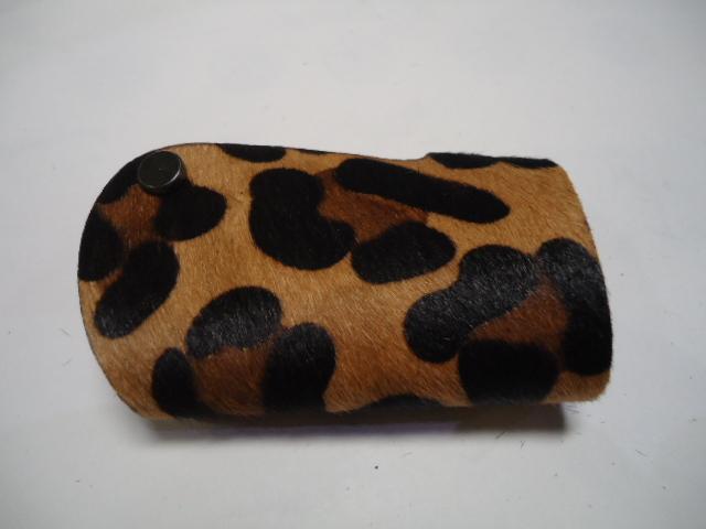 Lexus smart key remote glove cover 03 04 05 ls430 leopard print faux fur villus