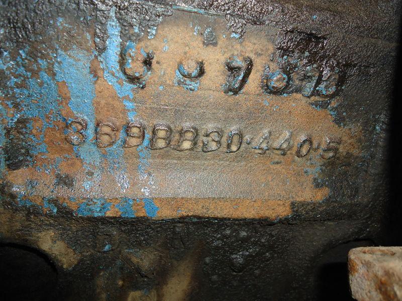 Complete 440 Mopar Dodge Chrysler Engine / Motor 3698830 and Transmission, US $900.00, image 3