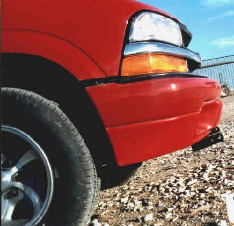 Blue ox bx1625 base plate f/chevy s-10 pickup 2wd 98-04