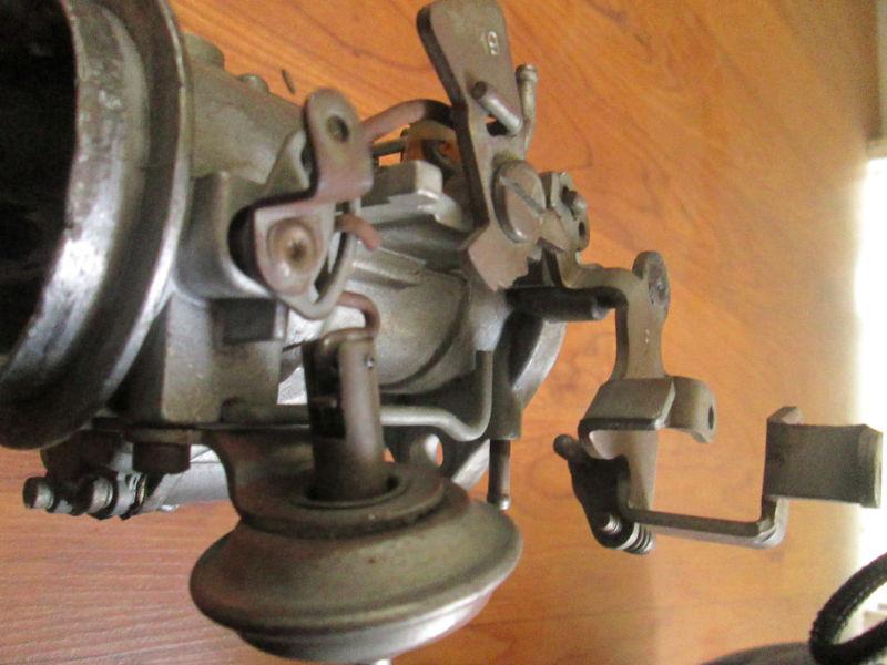 HOLLEY SINGLE BARREL CARBURETOR FOMOCO MISSING LINKAGE SELLING AS PARTS ONLY, US $25.00, image 8