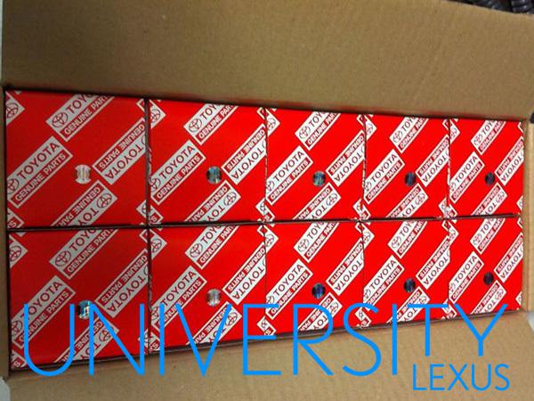 New lexus oem oil filter case, 04152-yzza6 oil filters x10, 2011-2013 ct200h