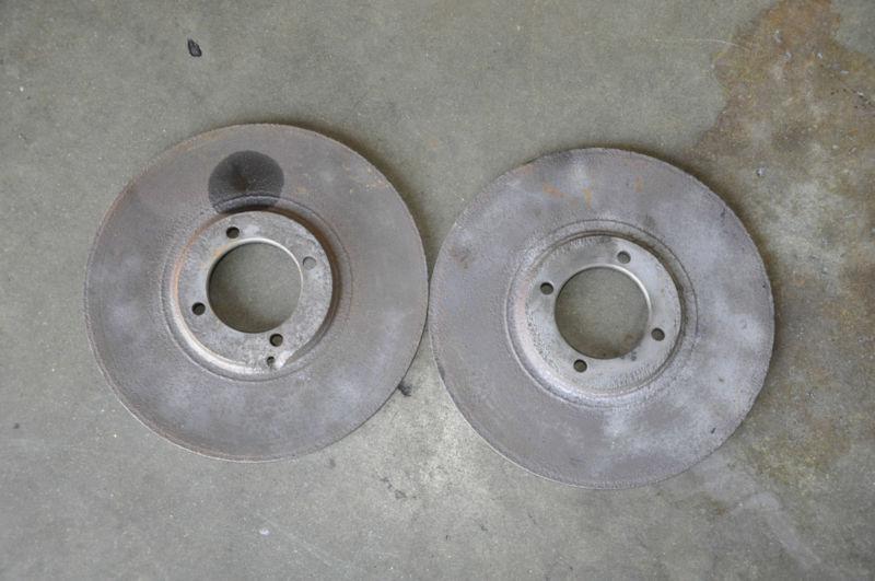 Find Sunbeam Tiger Alpine 260 289 Factory Front Brake Rotors Hot Rod