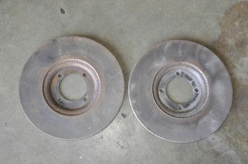 Find Sunbeam Tiger Alpine 260 289 Factory Front Brake Rotors Hot Rod