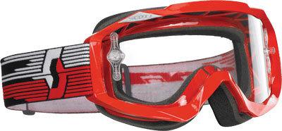 Scott hustle adult goggle red