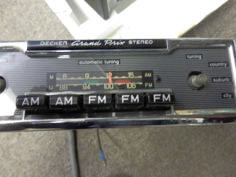 Mercedes benz becker grand prix radio part # 900-820-75-79 