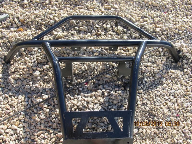 Polaris razor front and rear aluminum brushguard bumper