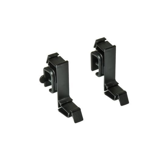 Ernst manufacturing socket and wrench organizer cart-mount plastic black pair