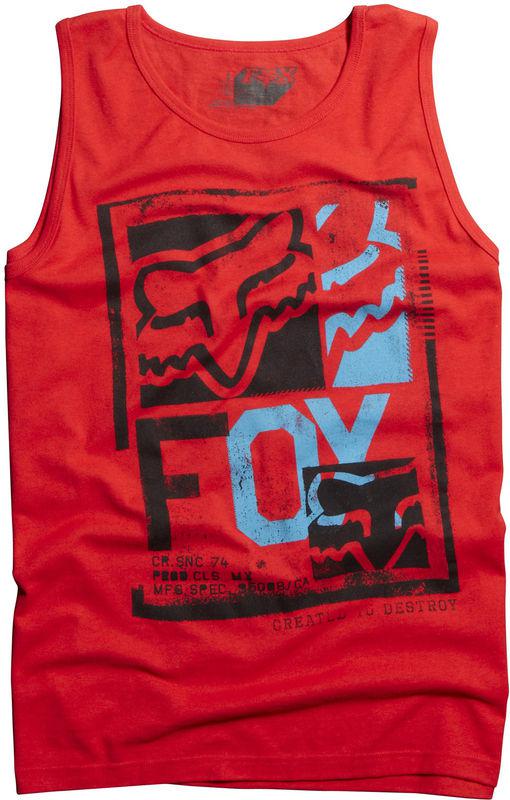Fox evanite scarlet tank top shirt motocross shirts mx 2014