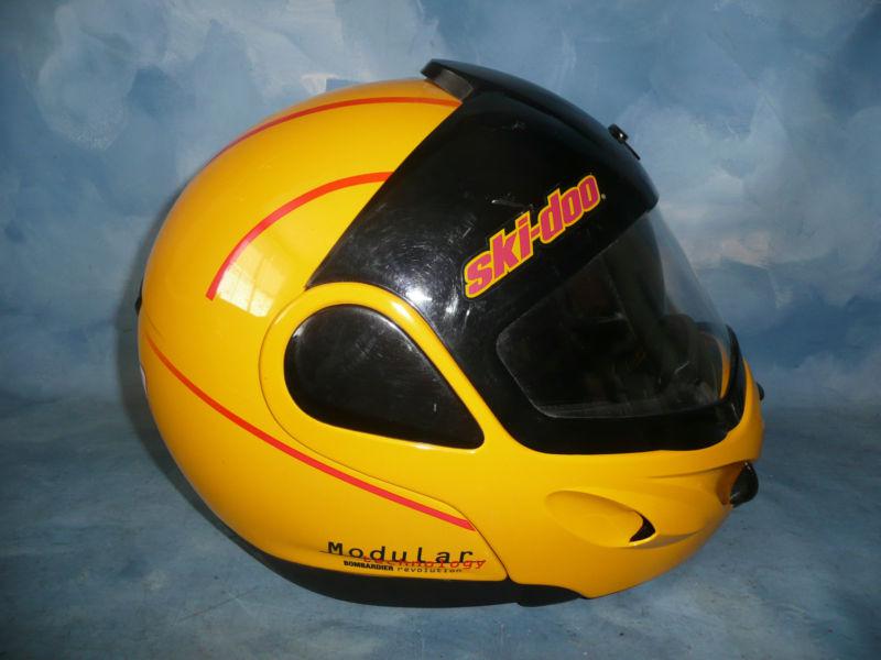 Find SkiDoo Bombardier Snowmobile/Motorcycle Helmet Lazer Modular