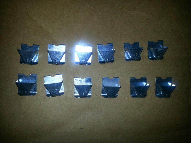 68 69 70 71 charger gtx road runner  set of 12 headliner bow retainer clips-new 