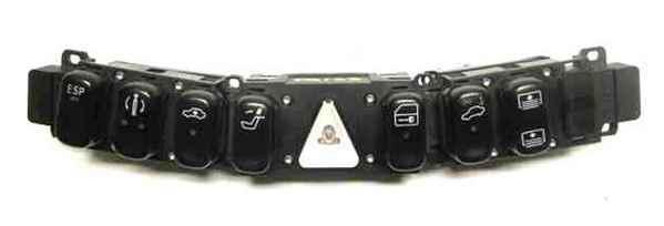 Mercedes s-class s500 dash switch control door lock hazard