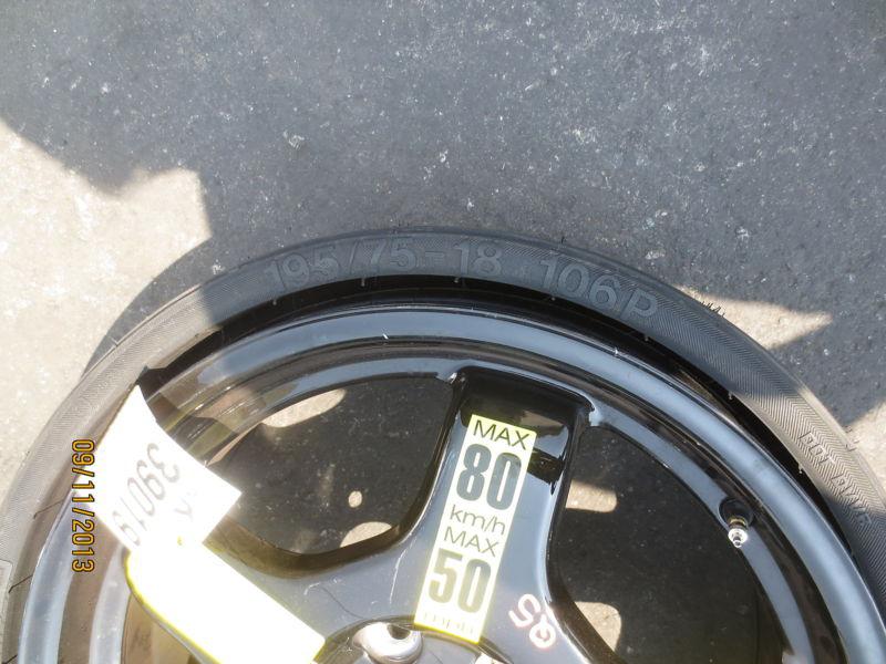 AUDI Q5 EMERGENCY SPARE TIRE WHEEL RIM OEM STOCK 2009-2010-2011-2012-2013, US $149.99, image 2