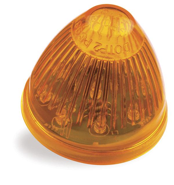 Grote g3093 - hi count® 2" 9-diode beehive led clearance / marker lamp