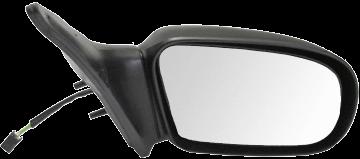 Grand am/skylark power side view door mirror black assembly passenger right rh