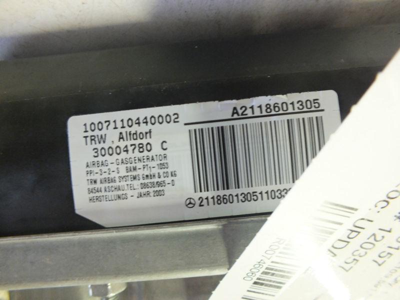 Find 2004 Mercedes E320 Passenger Airbag 2118601305 OEM b in Linden