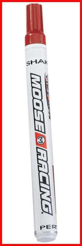 Moose racing red tire pen - red pen only - f71-1002  free usa shipping
