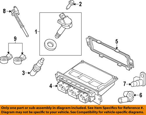 Ford oem br3z-12029-a ignition coil/direct ignition coil