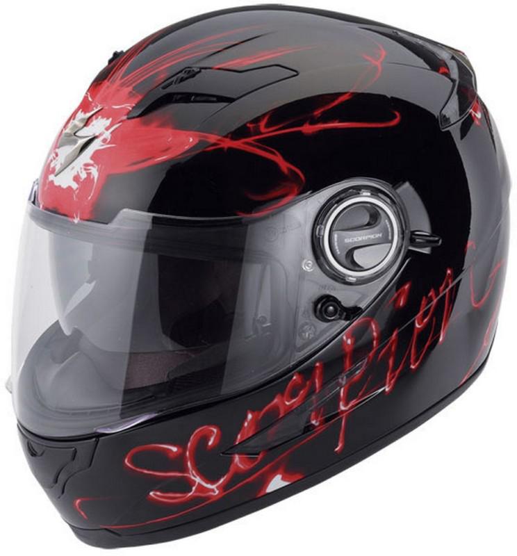 Scorpion exo-500 helmet - ardent - black/red - xl