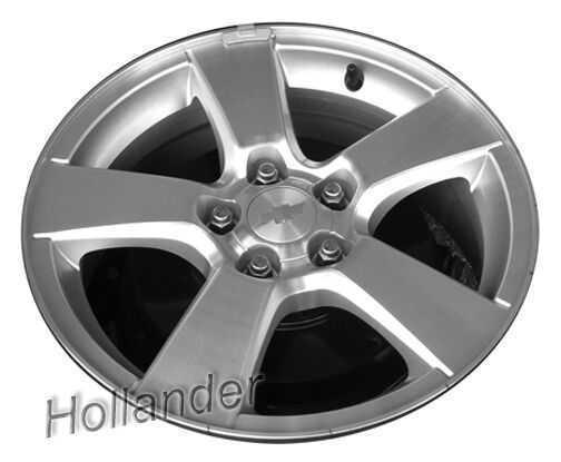 11 12 cruze wheel 16x6-1/2 alum 5 single spoke opt wr6 849892