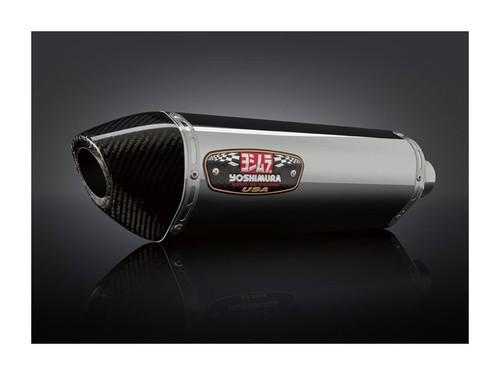 12-13 gsx-r1000 yoshimura r-77 slip-on muffler - stainless steel 1118120520