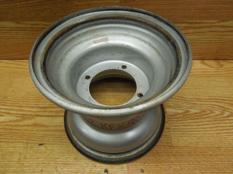 Kawasaki kfx 90 oem rear rim #3b240