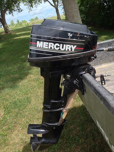 1995 Mercury 15 Hp Outboard- 2 Stroke- long shaft, US $675.00, image 2