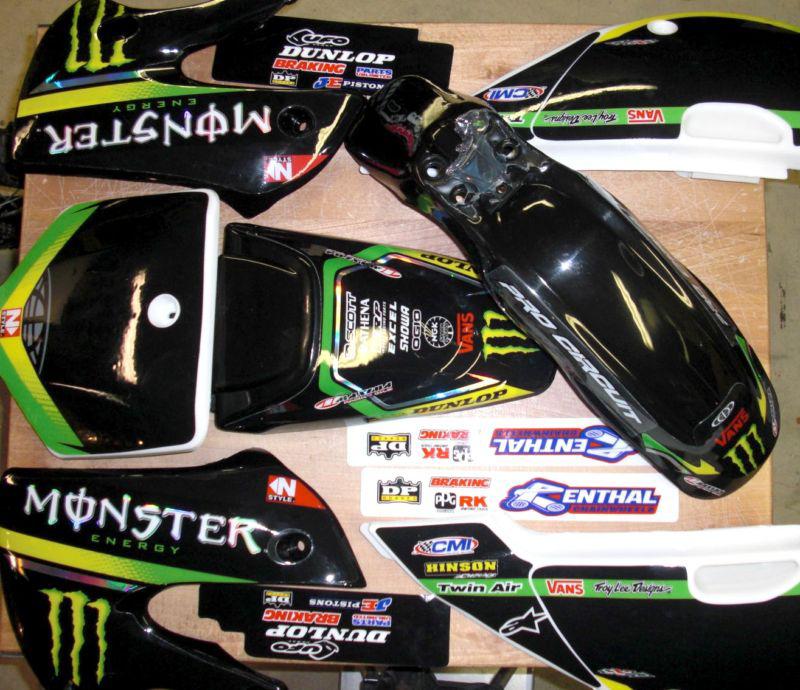 Find Kawasaki KLX 110 Graphic Kit Monster Energy w/ Plastics in Vestal