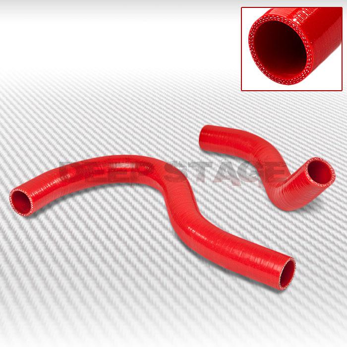 3-ply silicone radiator hose tube high temp 02-05 honda civic si ep3 k20a red