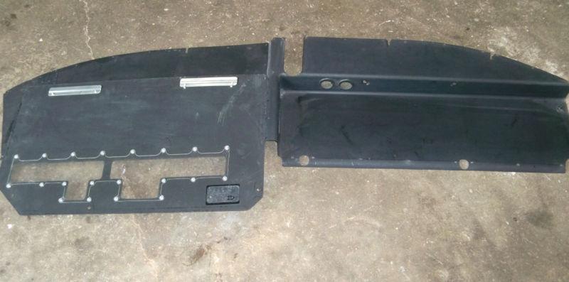 Hendrick carbon fiber rs dash and ls filler panel & top late model nascar arca