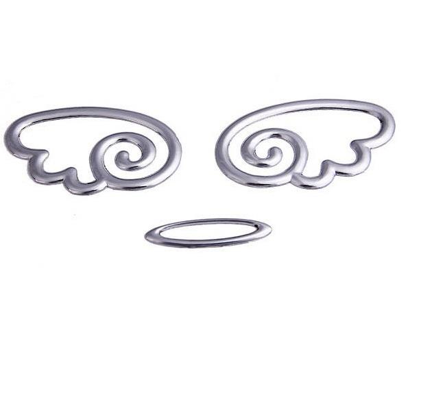 3d angel decal sticker car emblem logo for toyota vm honda nissan mazda bmw benz