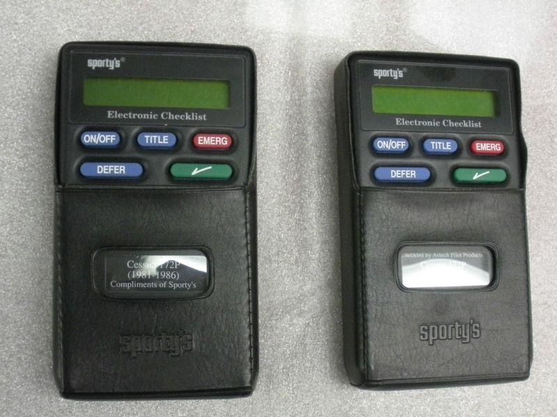 SPORTY'S ELECTRONIC CHECKLIST - CESSNA 172P, US $12.50, image 4