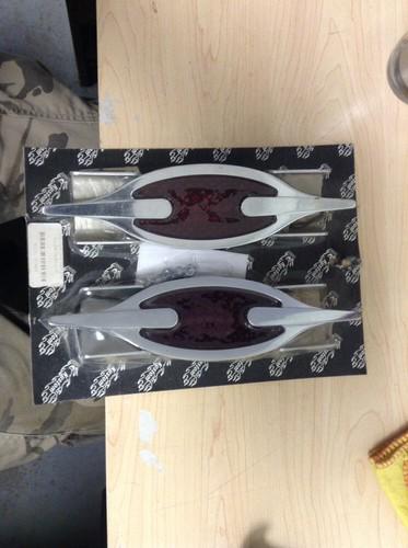 Double Spear LED Hot Rod Tail Lights Oval Universal, US $49.95, image 2