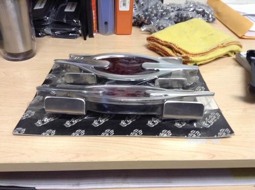 Double Spear LED Hot Rod Tail Lights Oval Universal, US $49.95, image 3