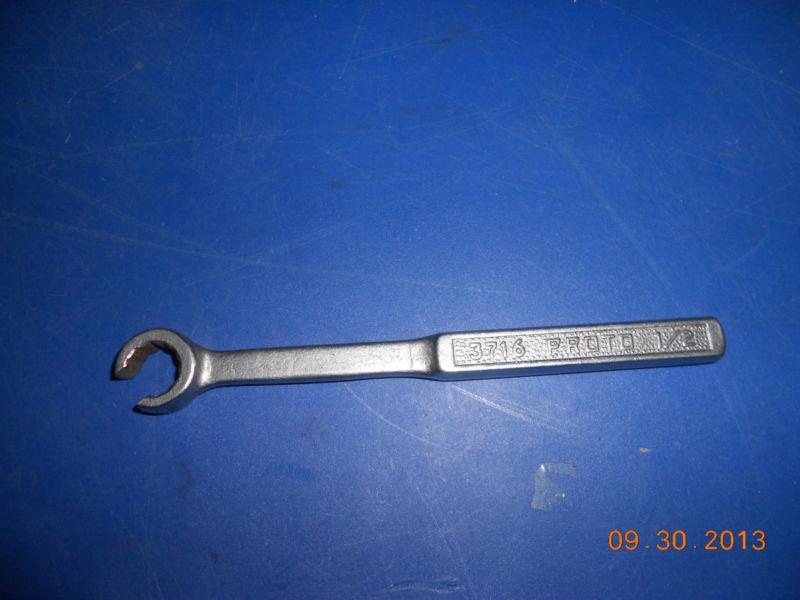 Proto 1/2" pebble handle flare nut wrench #3716