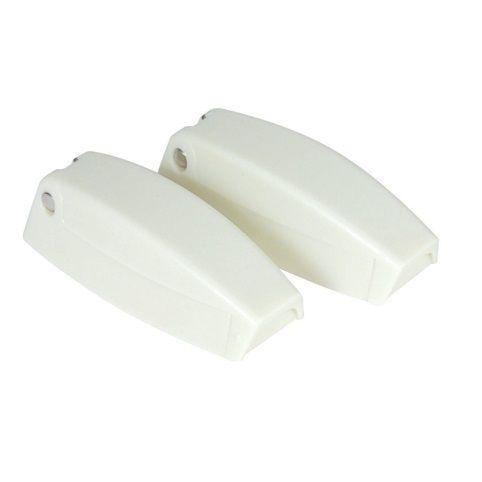 Camco 44173 baggage door catches white 2 pack rv parts