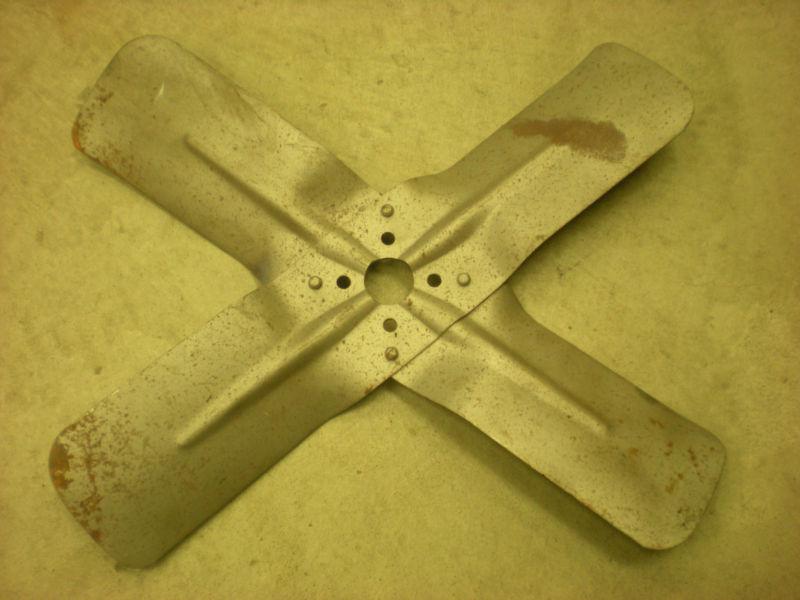 1949 49 plymouth 17" four blade cooling fan