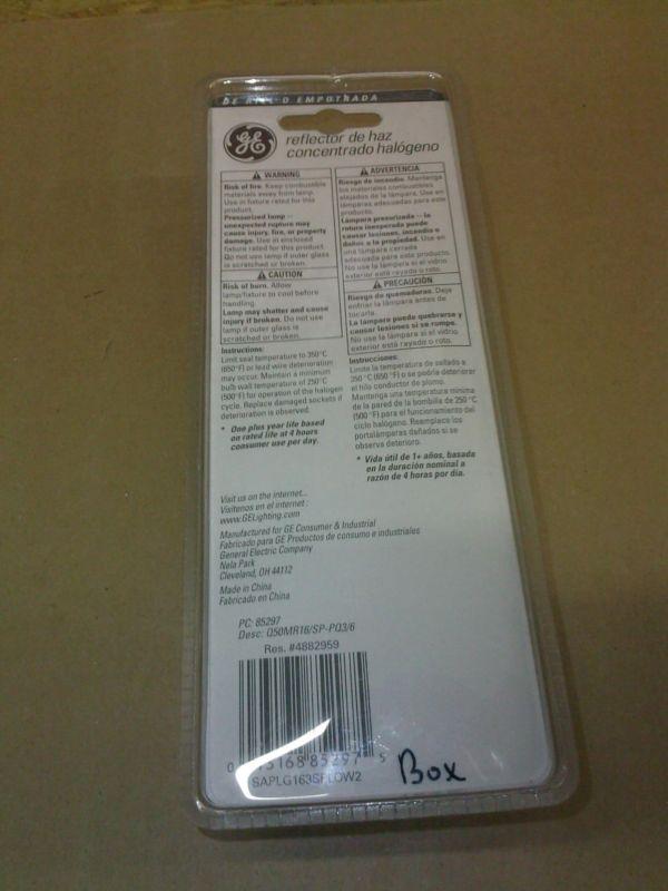 G.E. HALOGEN SPOTLIGHT 50 BULBS, US $11.70, image 2