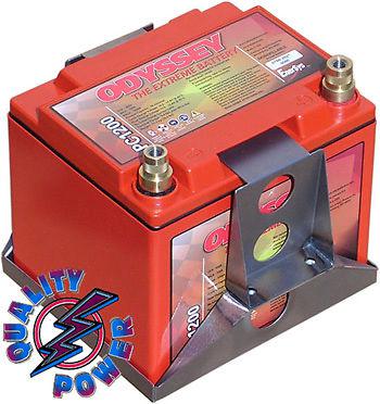 Pc1200 odyssey battery hold down tray battery box mount
