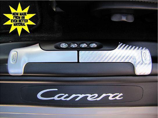 Porsche 996 911 cabriolet hood and trunk release lever scratch cover / protector